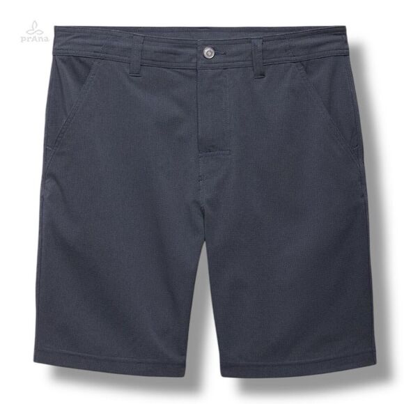 NWT prAna Hybridizer Short Men’s Size 30 8” in Nautical Blue - Picture 1 of 8